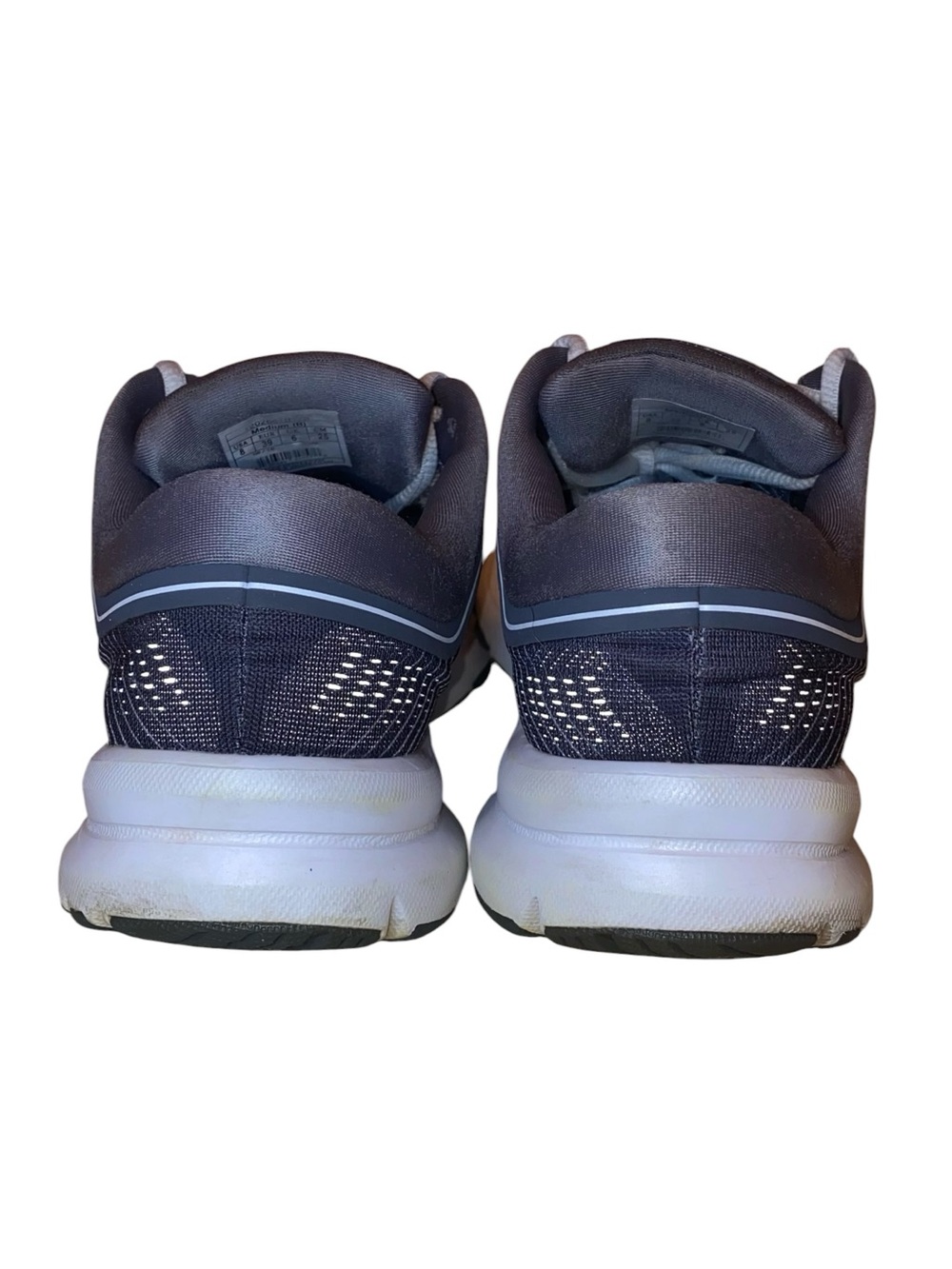 BROOKS LAUNCH 5 Women’s Neutral Runner Trainer Gray Ebony and White Size 8M - Picture 6 of 9